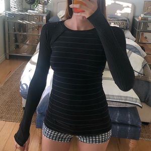 Lululemon long sleeve with lace details